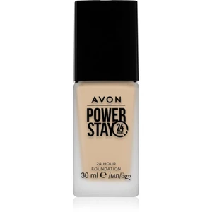 Avon Power Stay 24h dlouhotrvající make-up s matným efektem odstín 125 G Warm Ivory 30 ml