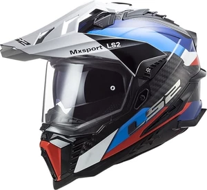 LS2 MX701 Explorer Carbon Frontier Black/Blue 3XL Casque