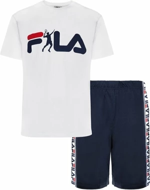 Fila FPS1131 Man Jersey Pyjamas Alb/Albastru M Lenjerie de fitness