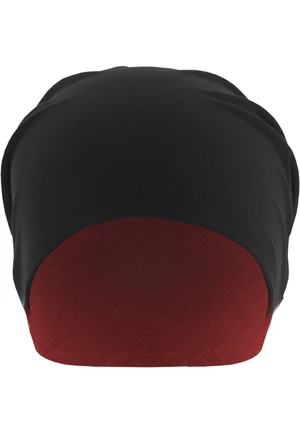 Jersey cap reversible blk/red