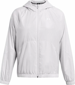 Under Armour Women's Sport Windbreaker Jacket Halo Gray/White M Běžecká bunda
