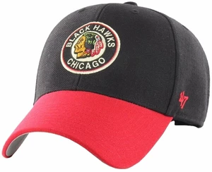 Chicago Blackhawks NHL '47 MVP Vintage Two Tone Logo Black 56-61 cm Šiltovka