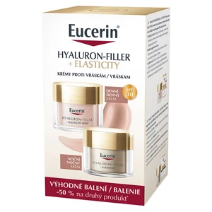 EUCERIN Hyaluron- Filler + Elasticity Denní krém 50 ml + noční krém 50 ml