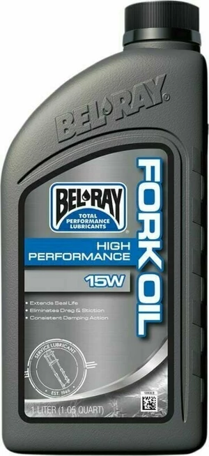 Bel-Ray High Performance Fork Oil 15W 1L Huile hydraulique