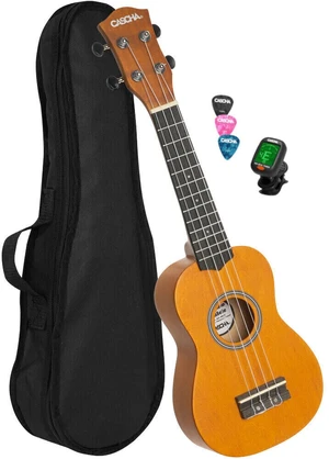 Cascha HH 3973 EN Ukulele soprano Yellow