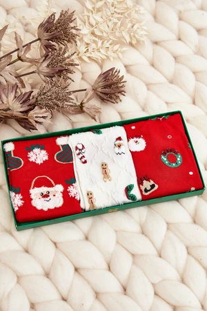 Women's Christmas Socks 3-Pack
