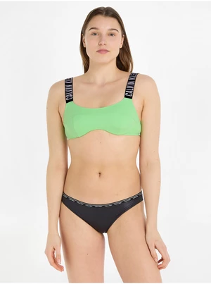 Světle zelený dámský vrchní díl plavek Calvin Klein Underwear - Dámské