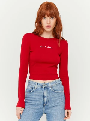 Red T-shirt with TALLY WEiJL - Women