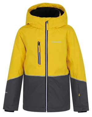 Boys Ski Jacket Hannah ANAKIN JR vibrant yellow/dark grey melange