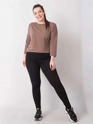 Black cotton leggings plus sizes