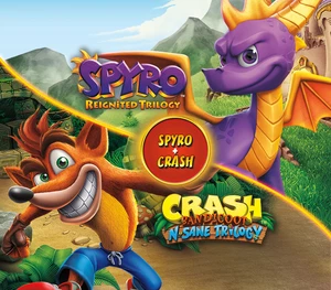 Spyro + Crash Remastered Game Bundle EU Steam CD Key