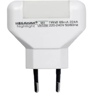 Megaman MM001 MM001 LED nočné svetlo   pravouhlý  LED  teplá biela biela