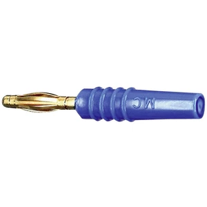 Stäubli SLS205-L banánik zástrčka, rovná Ø pin: 2 mm modrá 1 ks