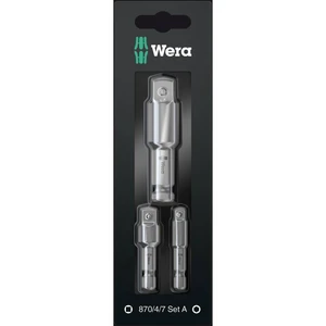 Wera 870/4/7 Set A 05073200001 súprava spojovacích nástavcoc   Pohon (skrutkovač) 1/4" (6,3 mm) Typ zakončenia 1/4" (6,3