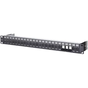 Metz Connect 130920-BK-E 24 portů sieťový Patchpanel neopatrené špecifikáciou 1 U