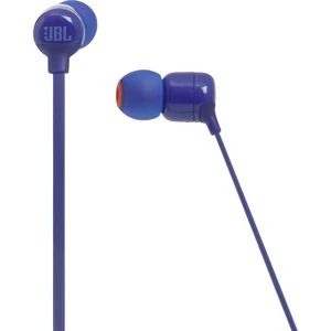 JBL T110BT Bluetooth Hi-Fi štupľové slúchadlá do uší  modrá