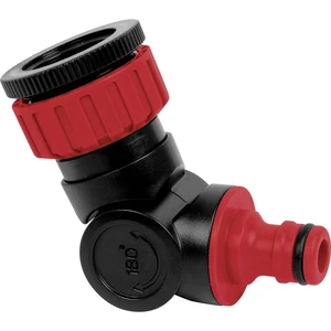 TOOLCRAFT 1561113   uhlová hadicová spojka násuvný spoj, 30,3 mm (1") vnútorný závit, 19 mm (3/4") Ø