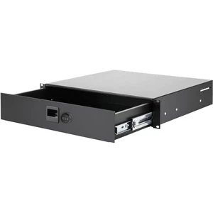 Adam Hall 87402CL 19-palcový rackový šuplík 2 U ocel