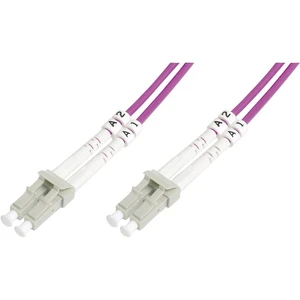 Digitus DK-2533-07-4 optické vlákno LWL prepojovací kábel [1x zástrčka LC - 1x zástrčka LC] 50/125 µ Multimode OM4 7.00