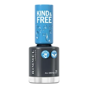 Rimmel London Kind & Free 8 ml lak na nechty pre ženy 158 All Greyed Out