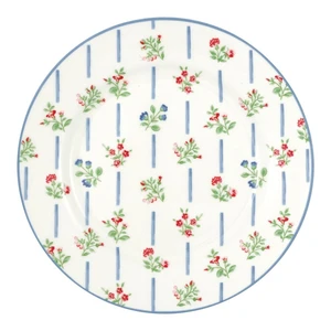 Porcelánový dezertný tanier Green Gate Hannah, ø 20,5 cm
