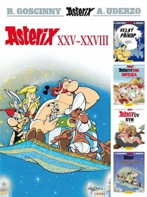Asterix XXV - XXVIII - René Goscinny, Albert Uderzo