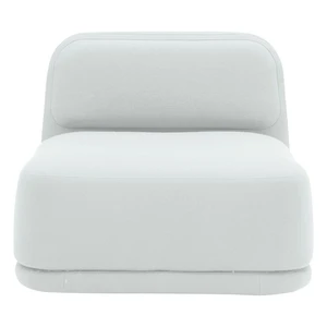Striebornosivé kreslo Softline Standby Low
