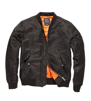 Bunda Welder Vintage Industries® – Čierna (Farba: Čierna, Veľkosť: XXL)