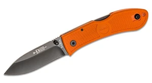 Zatvárací nôž KA-BAR® Dozier Folding Hunter – Čierna čepeľ, Oranžová (Farba: Oranžová, Varianta: Čierna čepeľ)