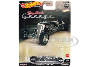 Jay Leno Tank Car Brushed Metal "Jay Lenos Garage" Diecast Model Car by Hot Wheels