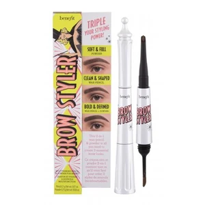 Benefit Brow Styler Multitasking Pencil & Powder 1,05 g ceruzka na obočie pre ženy 4 Warm Deep  Brown