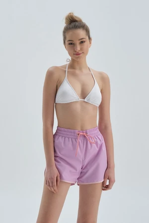 Dagi Lilac Micro Stripe Marine Shorts