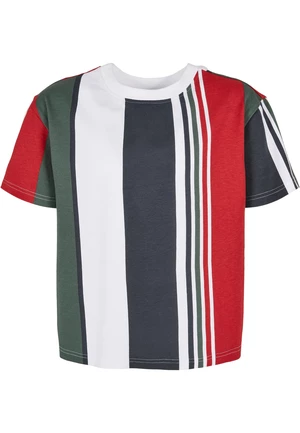 Boys Heavy Oversized Big AOP Stripe Tee bílá/námořnická