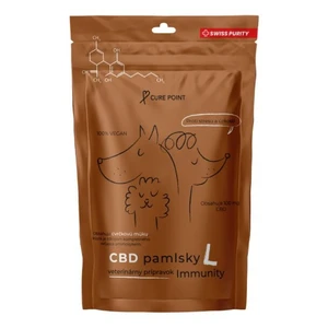 CURE POINT CBD Immunity L Pamlsky pro psy 100 g, Velikost: L