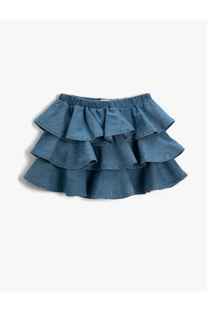 Koton Skirt - Blue - Mini