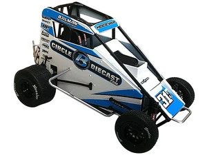 Midget Sprint Car 31H Carson Hocevar "Circle B Diecast" Beilman Motorsports "Lucas Oil Chili Bowl Nationals" (2023) 1/18 Diecast Model Car by ACME