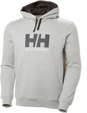 Helly Hansen Men's HH Logo Hanorac cu gluga Grey Melange 2XL