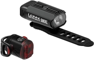 Lezyne Hecto Drive 500XL / Femto USB Negru Front 500 lm / Rear 5 lm Lumini bicicletă