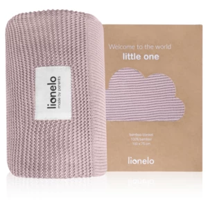 LIONELO Bamboo blanket pink