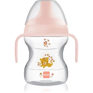 MAM Learn to Drink Cup tréningový hrnček s držadlami Girl 190 ml