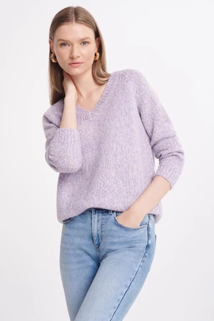 Greenpoint Woman's Sweater SWE633W2304M00 Hot Pink Melange