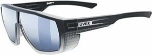 UVEX MTN Style CV Black Matt/Fade/Colorvision Mirror Silver Outdoor ochelari de soare