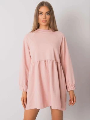 Dusty pink dress with long sleeves by Bellevue