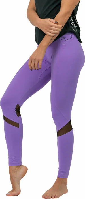 Nebbia FIT Activewear High-Waist Leggings Lila L Fitness pantaloni