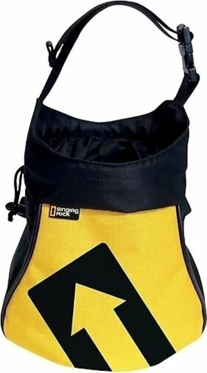 Singing Rock Boulder Bag Yellow/Black 4 L Vrecko a magnézium pre horolezectvo