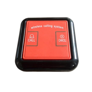5pcs CE certificate wireless buzzer table service button customer call waiter waterproof call bell restaurant equipment K-F2