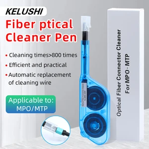 KELUSHI NFC-IBC-MPO Cleaner For Fiber Optic IBC One Click Cleaner for MPO/MTP Connector Fiber Tester Accessory