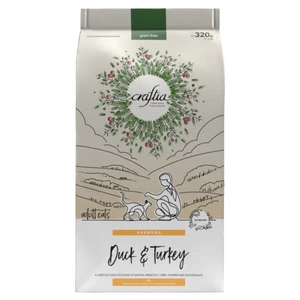 KRAFTIA Craftia Harmona Adult Sterilised Ducken&Turkey granule pro kočky, Hmotnost balení: 320 g