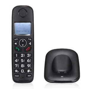 D1001 Desk Phone with Caller Display Wireless Landline Desktop Telephone for Hotels, Offices and Homes Multi Languages