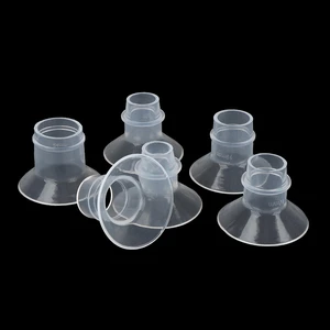 1pcs 13/15/17/19/21/24mm Breast Pump Funnel Inserts Plug-in Different Caliber Size Converter Small Nipple Horn Adapter